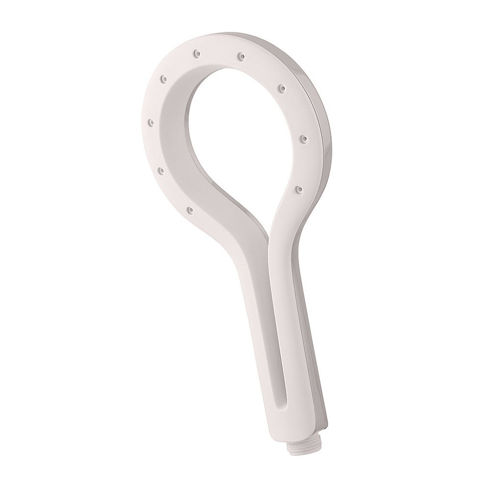 Душевая лейка Rav-Slezak PS0056 хром/белый купить в интернет-магазине сантехники Sanbest