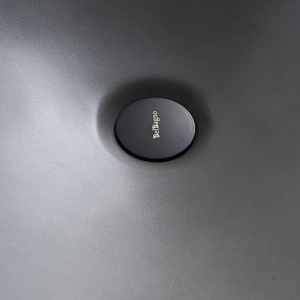 Раковина накладная BelBagno 60,5 BB1404-H311 серая матовая купить в интернет-магазине Sanbest