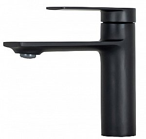 Смеситель для раковины Orange BERNI M09-021b черный купить в интернет-магазине сантехники Sanbest