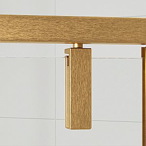 Душевой уголок RGW Hotel HO-088Gb 350608899-16 90x90 стекло прозрачное/профиль золото брашированное купить в интернет-магазине Sanbest