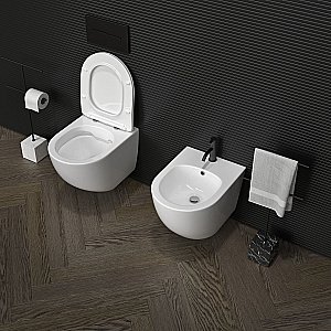 Биде подвесное Ceramica Nova FORMA CN3010 купить в интернет-магазине Sanbest