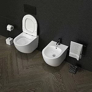 Биде подвесное Ceramica Nova FORMA CN3010 купить в интернет-магазине Sanbest