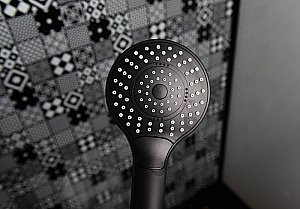 Душевая кабина Esbano Elegancia ESB-90CR 90x90 стекло прозрачное/профиль черный купить в интернет-магазине Sanbest