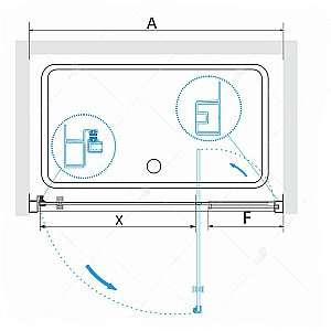 Душевая система RGW Shower Panels SP-6143-01 50140801-01 хром купить в интернет-магазине сантехники Sanbest