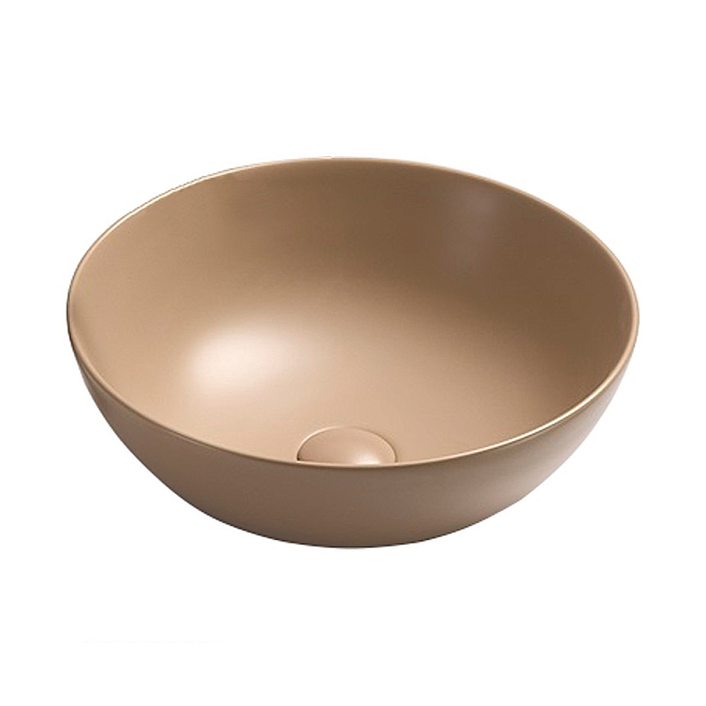 Раковина накладная CeramaLux NC 41,5 104MC-1 капучино матовый купить в интернет-магазине Sanbest