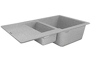 Мойка кухонная Kaiser KM2M-5080 G серая купить в интернет-магазине сантехники Sanbest