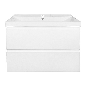 Тумба с раковиной Azario Мила 80 CS00091365 белая матовая для ванной в интернет-магазине Sanbest