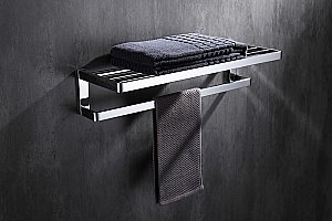 Полка для полотенец Abber WESTEN AA1758 60 хром купить в интернет-магазине сантехники Sanbest