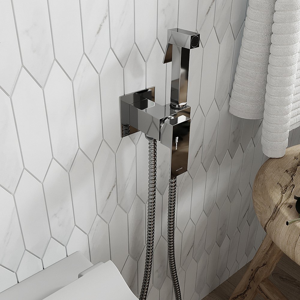 Гигиенический душ WasserKRAFT A71138 хром купить в интернет-магазине сантехники Sanbest