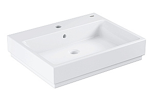 Раковина накладная Grohe Cube Ceramic 60 3947700H белая купить в интернет-магазине Sanbest