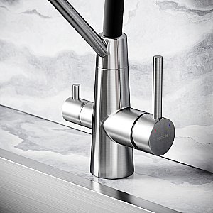 Смеситель для кухни Sancos Nolia SC12003SS нержавеющая сталь купить в интернет-магазине сантехники Sanbest