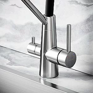 Смеситель для кухни Sancos Nolia SC12003SS нержавеющая сталь купить в интернет-магазине сантехники Sanbest