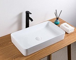 Раковина Creavit Ultra 80 UL080-0000 белая купить в интернет-магазине Sanbest