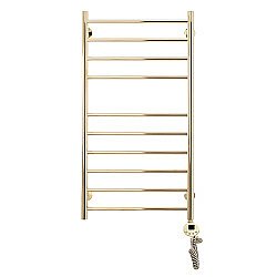 Полотенцесушитель электрический Domoterm Медея П10 500x1000 ER золото правый купить в интернет-магазине сантехники Sanbest