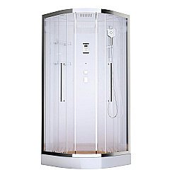 Душевая кабина Acquazzone Alexandra 90S 90х90 с паром купить в интернет-магазине Sanbest