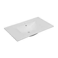 Раковина Oliveeka Built-in 81 NS2001-80 белая купить в интернет-магазине Sanbest