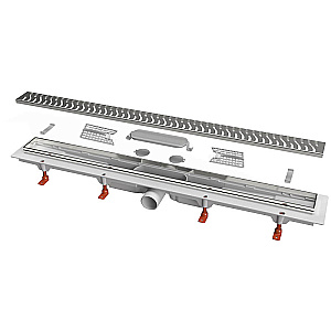 Душевой лоток Azario Harmony 85 AZ-CH 850 H хром купить в интернет-магазине Sanbest