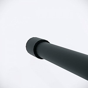 Душевая перегородка Niagara Nova 120 NG-671-12BLACK профиль черный матовый/стекло прозрачное купить в интернет-магазине Sanbest
