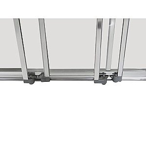 Душевой уголок Grossman Falcon GR-D110FaGRP90Fa 110х90 стекло прозрачное/профиль хром купить в интернет-магазине Sanbest