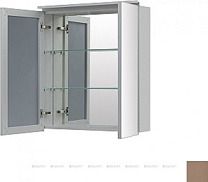 Зеркальный шкаф De Aqua Алюминиум 261765 70 медь купить в интернет-магазине сантехники Sanbest