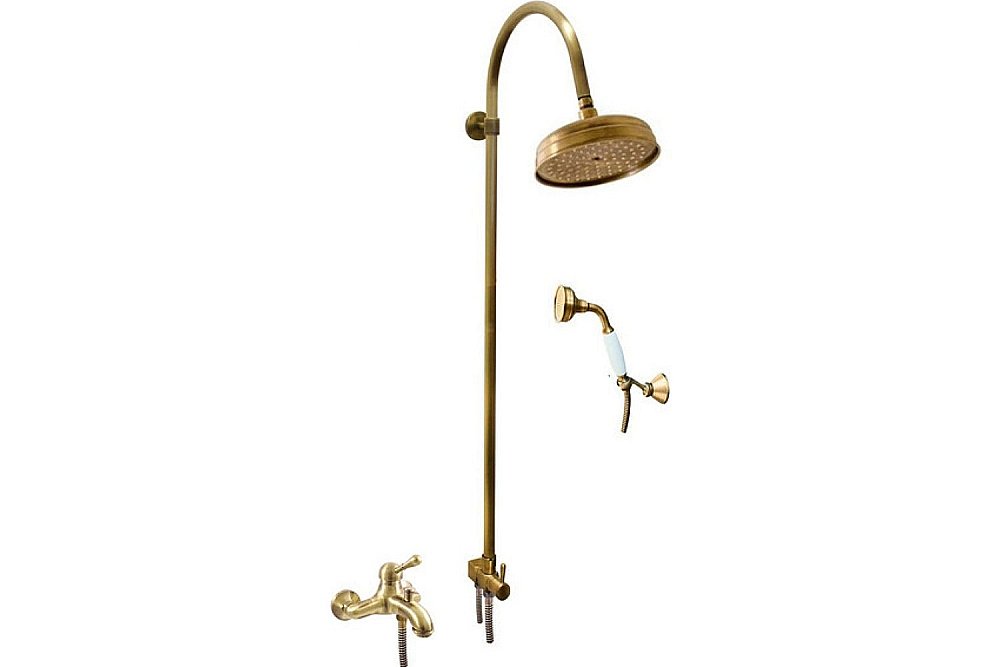 Душевая система Rav-Slezak LABE L054.5/3SM бронза купить в интернет-магазине сантехники Sanbest