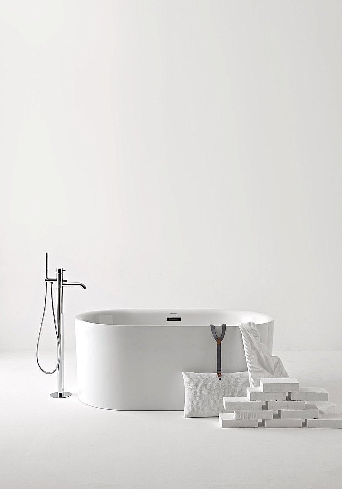 Ванна акриловая Kerasan Nolita 535001 5350 Белая купить в интернет-магазине Sanbest