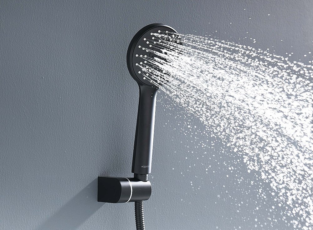 Смеситель для ванны Aquatek Оберон AQ1249MB черный матовый купить в интернет-магазине сантехники Sanbest