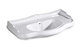 Раковина Kerasan Retro 100 105001*1 белая купить в интернет-магазине Sanbest