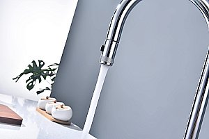 Смеситель для кухни Paulmark Galant Ga213077-CR хром купить в интернет-магазине сантехники Sanbest