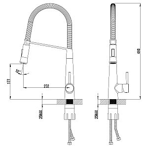 Смеситель для кухни Lemark Soul LM6002C купить в интернет-магазине сантехники Sanbest