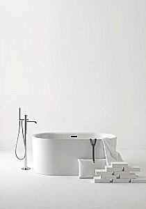 Ванна акриловая Kerasan Nolita 535001 5350 Белая купить в интернет-магазине Sanbest