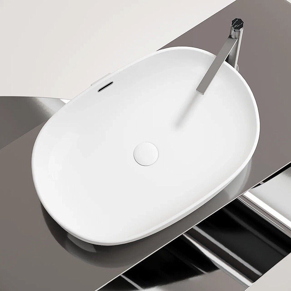 Раковина Ceramica Nova Element CN6064 белая купить в интернет-магазине Sanbest