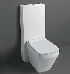 Унитаз Simas Baden Baden  безободковый, с напольным бачком, белый купить в интернет-магазине Sanbest