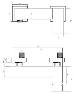 Смеситель для душа OMNIRES FRESH FR7140CR купить в интернет-магазине сантехники Sanbest