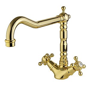 Смеситель для кухни Migliore Cucina Revival 18285 золото купить в интернет-магазине сантехники Sanbest