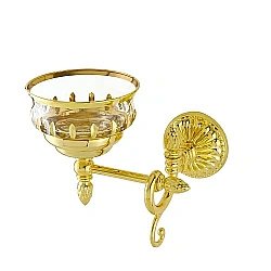 Мыльница настенная Migliore VERSAILLES 32631 декор золото/золото купить в интернет-магазине сантехники Sanbest
