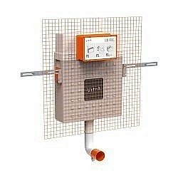 Бачок скрытого монтажа Vitra V12 3/6 л белый купить в интернет-магазине сантехники Sanbest