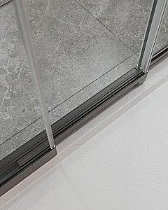 Душевой уголок Cezares Molveno 90x120 AHF-31-120/90-C-GM-IV стекло прозрачное/профиль матовая оружейная сталь купить в интернет-магазине Sanbest