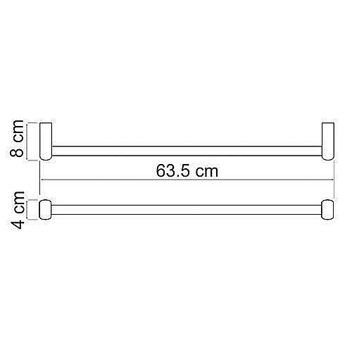 Полотенцедержатель WasserKRAFT Berkel К-6830 купить в интернет-магазине сантехники Sanbest