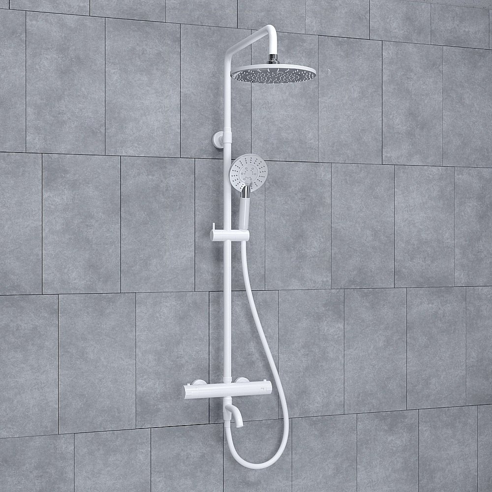 Душевая система WasserKRAFT Mindel A188.067.058.WM Thermo золото купить в интернет-магазине сантехники Sanbest