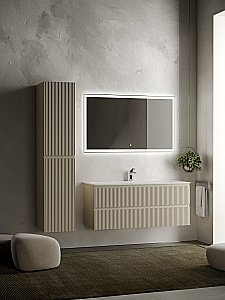 Тумба с раковиной Sancos SNOB R SNR120CE 120 Beige Soft для ванной в интернет-магазине Sanbest