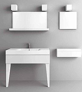 Раковина Kerasan Cento 100 355001*1 белая купить в интернет-магазине Sanbest