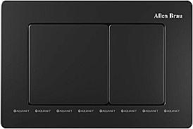 Кнопка для инсталляции Allen Brau Infinity 9.20A06.31 черная купить в интернет-магазине сантехники Sanbest