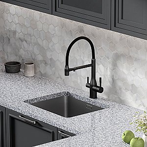 Смеситель для кухни Sancos Garda SC4009MB черный матовый купить в интернет-магазине сантехники Sanbest