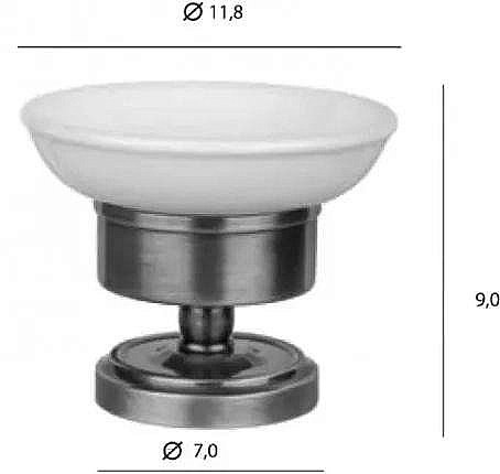 Мыльница Tiffany World Bristol TWBR160oro золото купить в интернет-магазине сантехники Sanbest