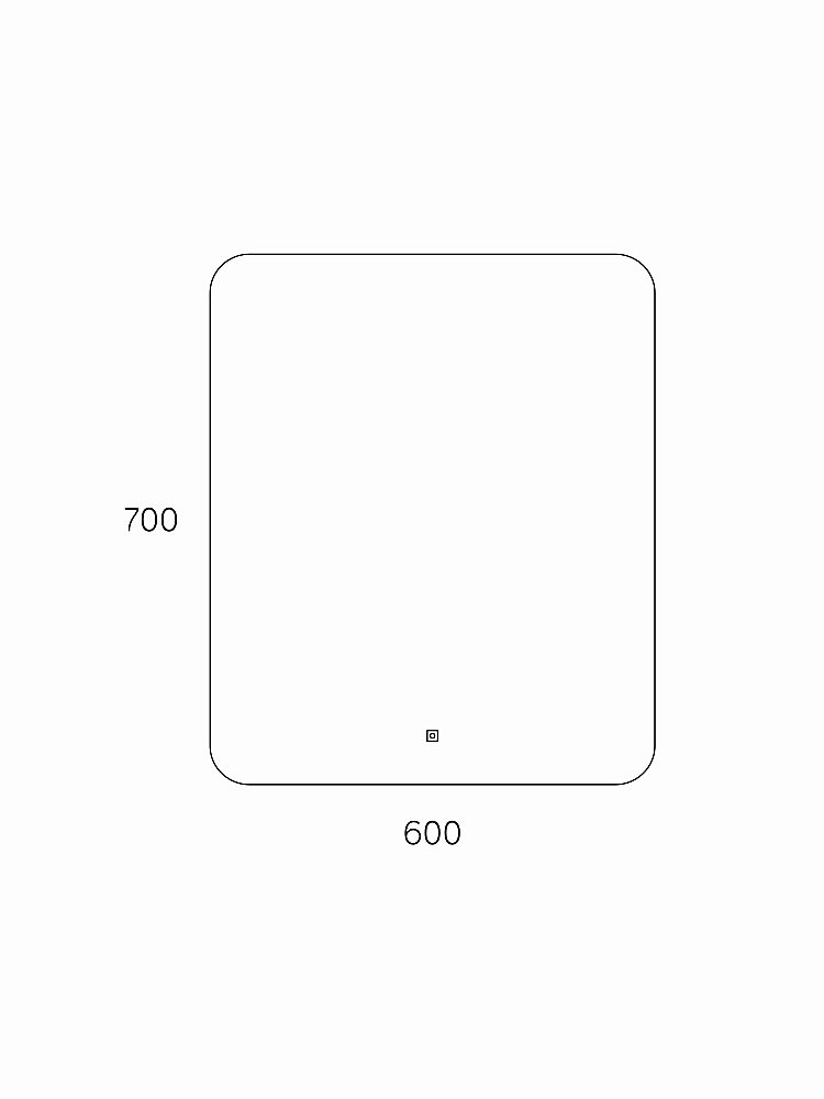 Зеркало Taliente Zled TA-Zled-B6070 60 в ванную от интернет-магазине сантехники Sanbest