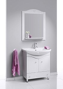 Зеркало AQWELLA Франческа 85 в ванную от интернет-магазине сантехники Sanbest