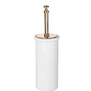 Ершик для туалета Tiffany World Harmony TWHA120oro золото/белый купить в интернет-магазине сантехники Sanbest