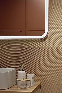 Зеркало Azario Мальта 60х120 LED-00002936 белое в ванную от интернет-магазине сантехники Sanbest