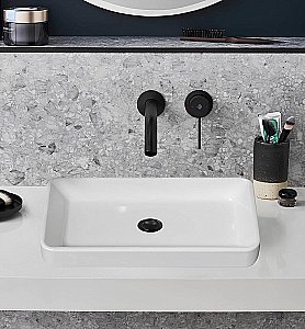 Раковина накладная Jacob Delafon VOX EVU002-00 55 белая купить в интернет-магазине Sanbest